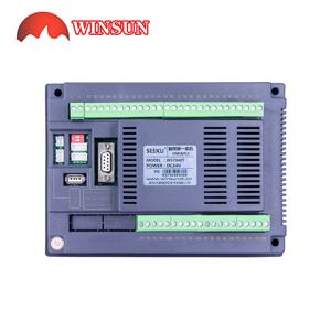7인치 터치스크린 시쿠 WS7040 트랜지스터 HMI PLC 올인원 프로그래머블 컨트롤러 24DI 16DO 통합 패널 RTC