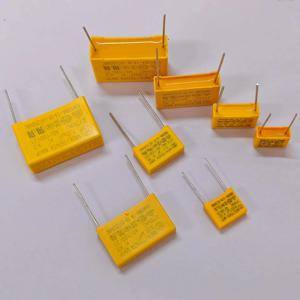 10/20pcs 275VAC X2 안전 커패시터 275V 폴리프로필렌 필름10mm15mm 22.5mm 27.5mm 0.022UF 0.047UF 0.1UF 0.22UF 0.47UF 0.68UF 1UF