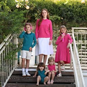 2026 말리 SS 로즈 블루 컬렉션 여아 드레스 코튼 신생아 푸티즈 모자 담요 십대 소녀 스커트 티셔츠 남아 폴로 탑 세트