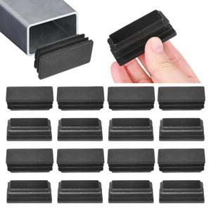 직사각형 플라스틱 플러그가 부족하며, 10~60mm 튜브에 적합하며, 엔드 캡 및 의자 글라이드 인서트로 사용됩니다.