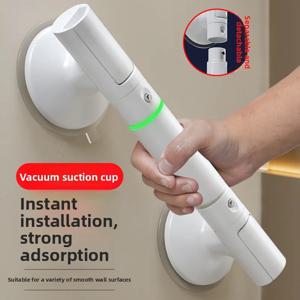 욕실 난간, 안전 손잡이, 노인용 화장실 미끄럼 방지 안전 손잡이, 노인용 가정 화장실용 비흡수성 흡착 컵 손잡이