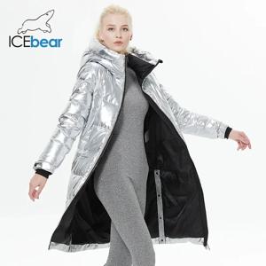 ICEbear 2023 겨울 숙녀용 재킷, 길어진 다운 재킷, 무릎 위, 패셔너블, 새로운 스타일, GWY22527D