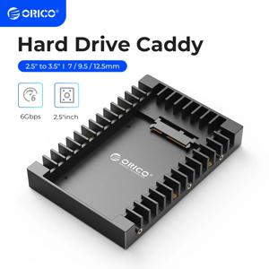 ORICO 하드 드라이브 캐디 지원 SATA 3.0 지원 HDD 및 SSD 2.5 In 7mm 9.5mm 12.5mm 컴퓨터 액세서리