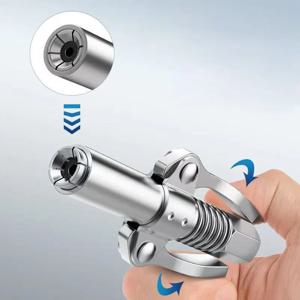 자동차 그리스 건 커플러 10000 PSI NPTI/8 오일 펌프 퀵 릴리스 그리스 팁 도구 수리 용 주사기 윤활제 팁 그리스 노즐