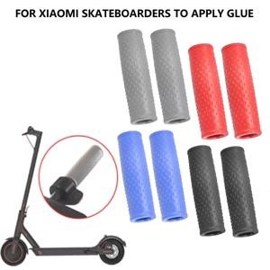 Xiaomi Mijia M365 전동 스쿠터 스케이트 보드 핸들 슬리브 1 쌍 고무 핸들 슬리브 핸드 그립 커버 전자 스쿠터 부품