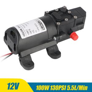 5.5L/min 12V 220V 다이어프램 물 스프레이 검정색 전기 워터 펌프 DP-537 마이크로 고압 농업 130PSI