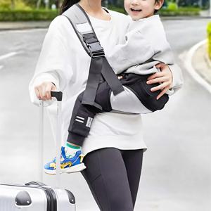 베이비 랩 프론트 캐리 베이비 커버 캐리어 유아 어린이를위한 편안한 부드러운 베이비 운반 스트랩