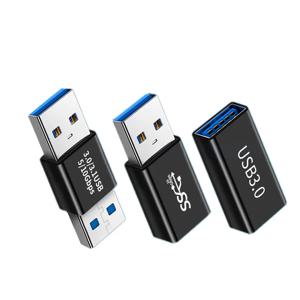 USB3.0 OTG 어댑터 5Gbps 타입 A 암-암 커넥터 USB C to USB A 변환기 SSD HDD 케이블 연장기 USB3.0 확장 플러그
