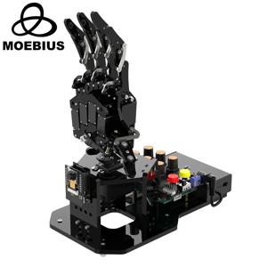 Hiwonder uHand UNO AI 생체 공학 로봇 핸드 지지대, 체성감각 제어, 아두이노 프로그램, 오픈 소스