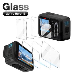 GoPro Hero 13 스크린 + 렌즈 보호대 용 9H 경도 유리 투명 Ultra-HD 강화 유리 긁힘 방지 필름 액세서리