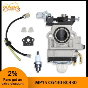Walbro CG430 CG520 BC430 BC520 40-5 44-5 43cc 49cc 50cc 52cc 브러시 커터 2 스트로크 엔진 카브 용 잔디 깎는 기계 기화기