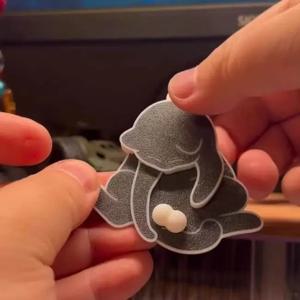 3D 회전 고양이 키 체인 당겨 장난감 - 배낭 가방 액세서리에 대한 귀여운 카와이 계란 매력 펜던트, 어린이 고양이 애호가를위한 재미있는 선물