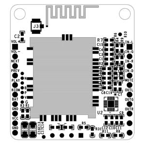 FULL-DC 5V/12V 블루투스 음악 모듈 APTX/ATPXHD 프로그래밍 오디오 앰프 자동차 블루투스 기능 추가 DIY 보드