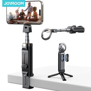Joyroom 비행기 전화 홀더 아이폰에 대 한 자기 Selfie 스틱 범용 비행기 전화 마운트 비행기 전화 스탠드 책상 ZS509