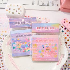 1800개 이상 미니 스티커 애완동물 다이컷 스티커북 핸드북 재료 휴대폰 케이스 DIY 장식용 구카 스티커