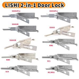 리시 2 in1 SS001 SS002 SS002R R52 KW1 KW5 SC1 SC4 SC20 M1/MS2 AM5 R52L 열쇠공 도구 가정용 문 및 일반 자물쇠용