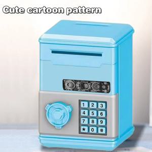 미니 스마트 비밀번호 저금통 ATM 어린이 창의력 단방향 입금 저금통 장난감 휴일 선물