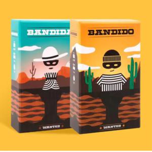 BANDIDO BANDIDA 퍼즐 보드 게임 1-4인용, 15분 가족 파티 게임, 재미있는 전략 게임