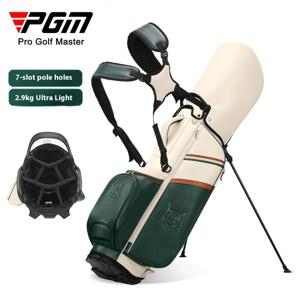 PGM QB175 골프 가방 여성용 스탠드 백 7칸 플러그 홀 숄더 스트랩 골프 방수 마이크로파이버 클럽 백