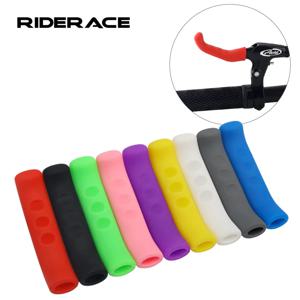 2개입 자전거 브레이크 핸들 커버 실리콘 젤 미끄럼 방지 내구성 MTB 산악 자전거 브레이크 핸들 커버 슬리브 사이클링 액세서리
