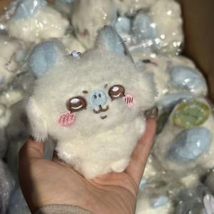 치이카와 모몽가 시리즈 플러시 키체인 귀여운 우사기 하치와레 모몽가 비행 다람쥐 부드러운 카와이 인형 푹신한 펜던트 선물