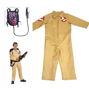 어린이 고스트버스터즈 영화 코스프레 의상 백팩 포함 크리스마스 선물 카니발 테마 파티 의상 팬 컬렉션