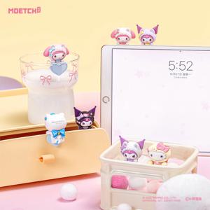 산리오 스위트하트 파파와 가디언 미오 그룹 히퍼 시리즈 블라인드 박스 만화 피규어 데스크탑 모바일 폰 장식품