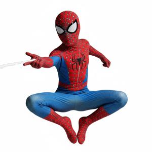 어린이 레미 슈퍼히어로 스파이더 마스크 코스튬 할로윈 캐릭터 점프수트 휴일 공연 의상 소년 소녀 생일 파티용