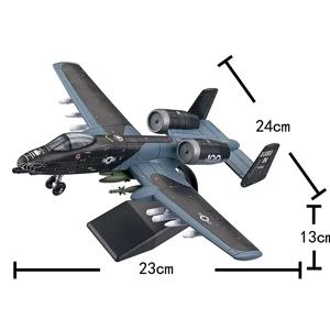 군사 시리즈 빌딩 블록 A-10 썬더볼트 II 지원 공격 항공기 모델 F14 톰캣 전투기 장난감 어린이 소년 생일 선물