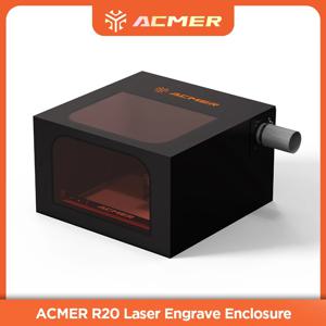 ACMER R20 레이저 조각기용 내화 및 방진 보호 커버 (팬 포함)