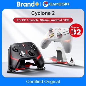 게임서 사이클론 2 프로 무선 게임패드 PC (닌텐도 스위치 2/1, 윈도우, 스팀, iOS, 안드로이드 호환) 마그네틱 TMR 스틱 컨트롤러