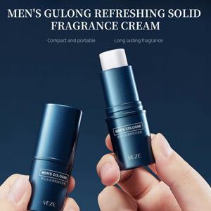 남성용 고체 향수 고급 향수 가볍고 신선한 향 페로몬 남성 향수 휴대용 스틱 디자인 여행용 코롱 향수