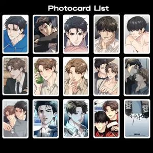 14개/세트 한국 BL 웹툰 멜팅 포인트 LOMO 카드 애니메이션 캐릭터 사진 팬들을 위한 완벽한 선물