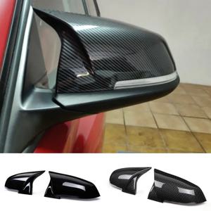 BMW 1 2 3 4 시리즈 F20 F30 F31 F32 F36 2012 - UP 320i 328i 330d 335i M3 M4 룩 교체 스타일 탄소 섬유 미러 커버