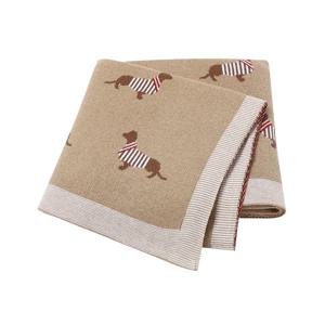 아기 담요 신생아 만화 Swaddle 랩 월간 담요 100% 면 니트 유아 유아 야외 놀이 클립 매트 100*80cm