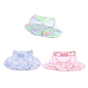 휴대용 아기 어린이 침대 안티 버그 그물 접이식 여름 어린이 모기장 신생아 유아를위한 고밀도 그리드 텐트