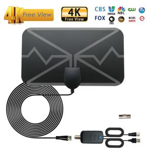 4K 고화질 원격 수신 TV 안테나 HDTV 실내 디지털 강화 TV 안테나 필름 안테나 실내 안테나