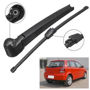 VW 골프 Mk5 해치백 10/2003-6/2009 후면 와이퍼 암 및 블레이드 13 인치 용 자동차 후면 윈드 스크린 와이퍼 암 블레이드