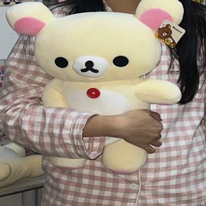 리락쿠마 플러시 컬렉션 테디 베어 Peluche 러블리 애니메이션 베어 인형 카와이 룸 장식 소프트 생일 선물 크리스마스 선물