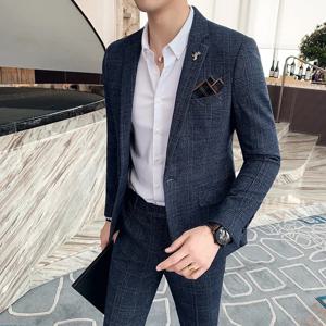 블레이저 플러스 사이즈 7XL 남성용 블레이저 패션 비즈니스 이탈리아 스타일 리넨 레저 웨딩 직장인을위한 블레이저 조립
