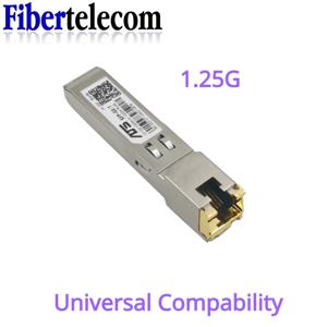 SFP 파이버 모듈 이더넷 포트 RJ45 모듈 1000BASE-T 스위치 커넥터 구리 Cisco/Mikrotik 기가비트 이더넷과 호환 가능