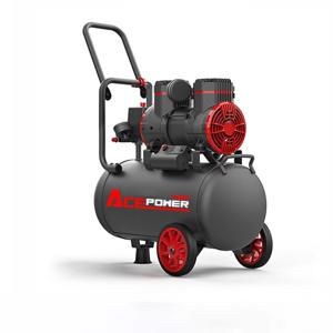 AcePower 자동 공기 압축기 1200W 1580W 가정용 수리 타이어 인플레이션 속삭임 압축을위한 조용한 오일 프리 휴대용 공기 펌프