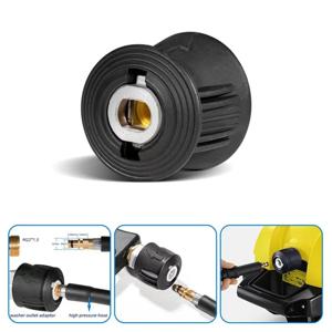 M22 14MM 남성 콘센트 고압 세척기 건-호스 커넥터 Karcher K2-K7 자동차 청소 어댑터 노즐 파이프 변환기