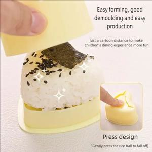 DIY 아기 밥볼 틀, 하트 모양 매실 초밥 틀, 김에 감싼 밥 초밥 도구