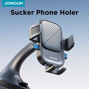 Joyroom 범용 자동차 휴대폰 홀더 마운트, 대시 보드 및 앞 유리용 핸즈프리 휴대폰 마운트, 360 ° 회전, 강력한 흡입