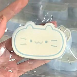 푸딩 고양이 모찌 스퀴시 스퀴즈 스트레스 해소 장난감 어린이 성인용 치즈 키티 스트레스 볼 벤트 장난감 소프트 센서리 피젯 장난감