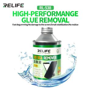 RELIFE RL-538 250ml 8333 LCD 화면 접착제 리무버 아이폰 IPad 안드로이드 휴대 전화 수리 OCA 접착제 청소 및 접착제 리무버 도구