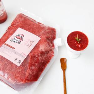 딸기라떼 재료용 딸기청 1kg 2.5kg 냉동 과일 품목 딸기라떼 제조에 이상적
