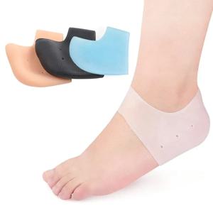 2개입 아킬레스건염 발뒤꿈치 통증 완화 페디큐어 도구 힐 쿠션 젤 힐 프로텍터 족저근막염용