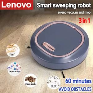 샤오미 스마트 청소 로봇 미니 저소음 진공 청소기, 청소 걸레 브러시, 다기능 지능형 청소 기계, 3 인 1